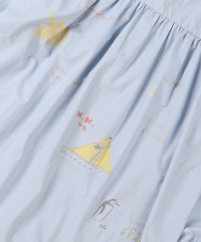 Popelin Grandpa Shirt(LADIES)