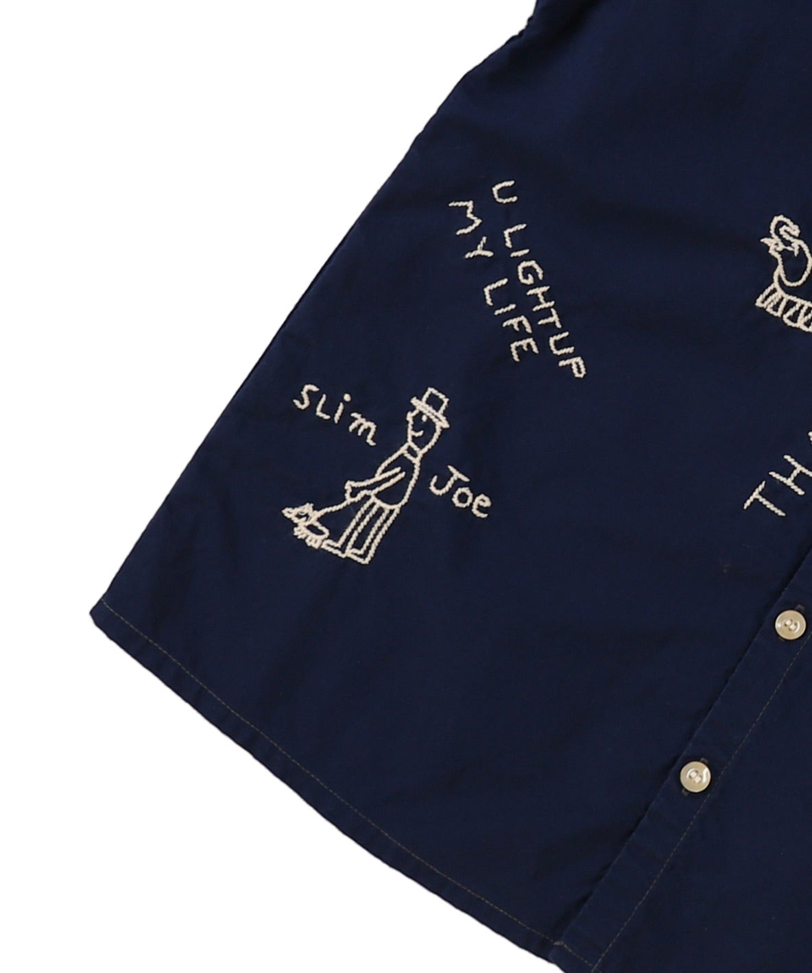 Sheeting Scribble Shirt(LADIES)