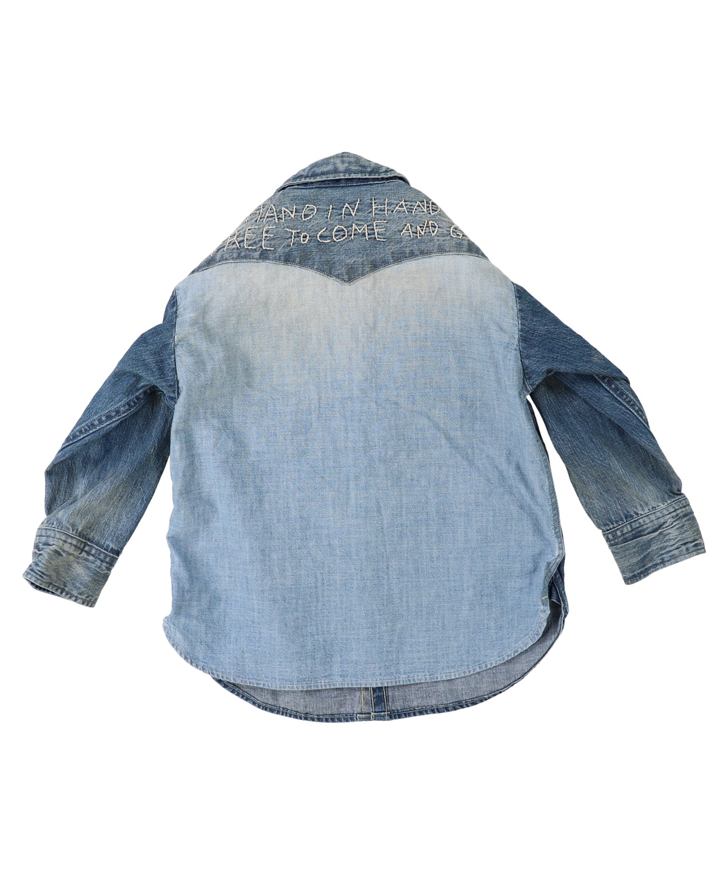 8oz Denim Western Shirt