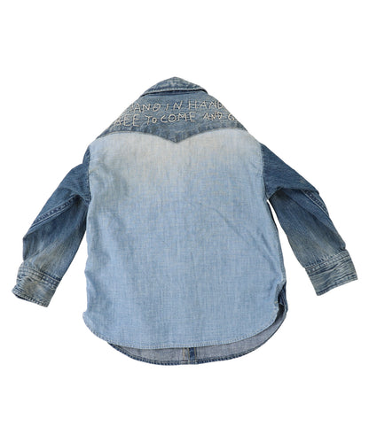 8oz Denim Western Shirt