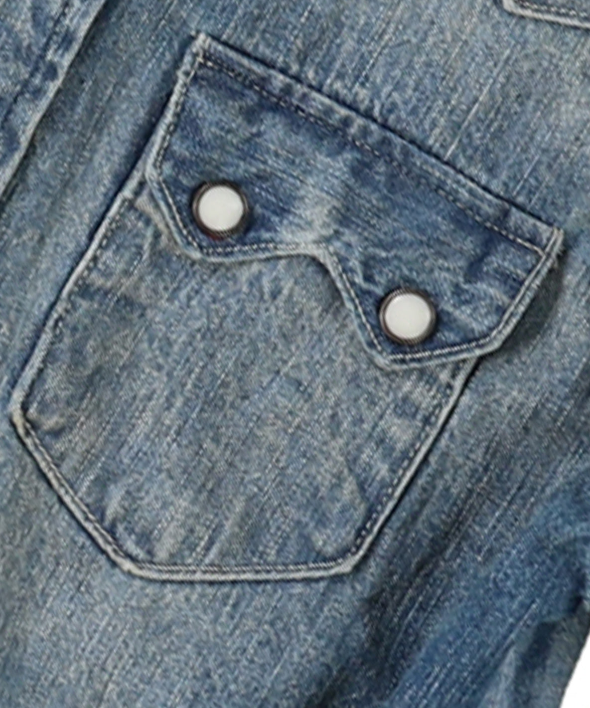 8oz Denim Western Shirt