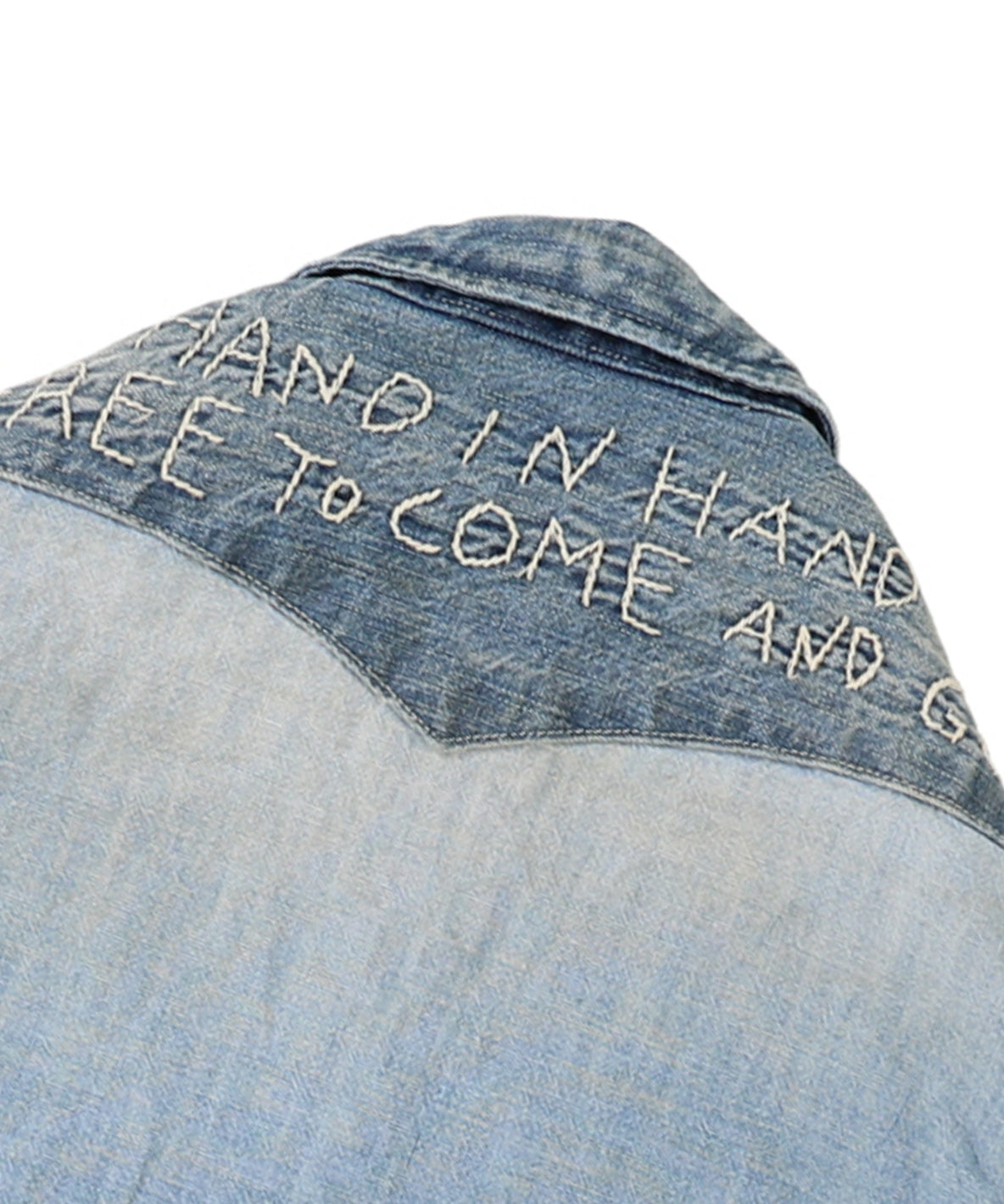 8oz Denim Western Shirt