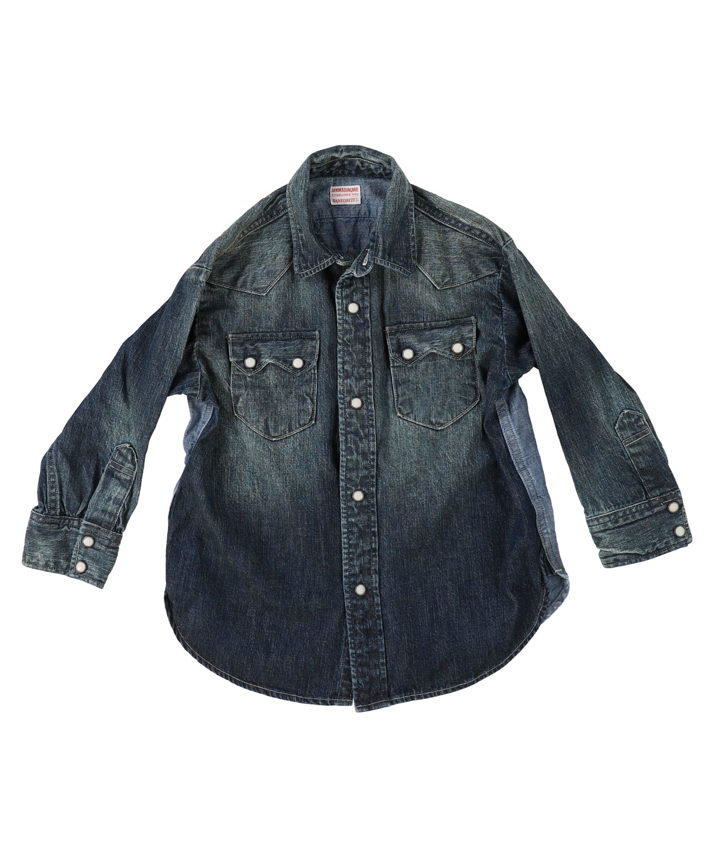 8oz Denim Western Shirt