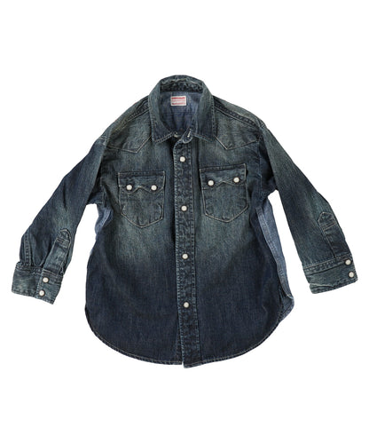 8oz Denim Western Shirt