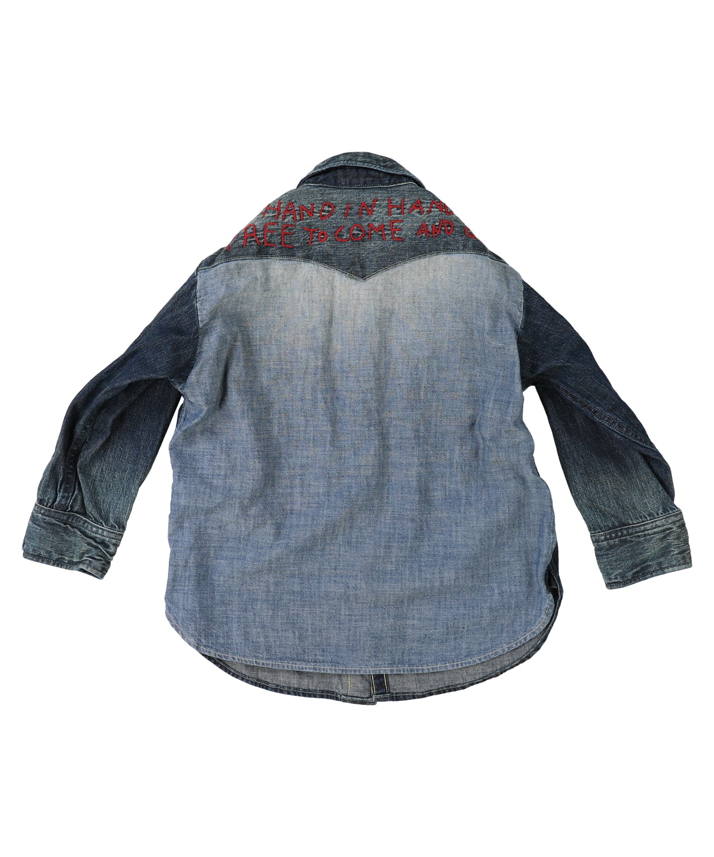 8oz Denim Western Shirt
