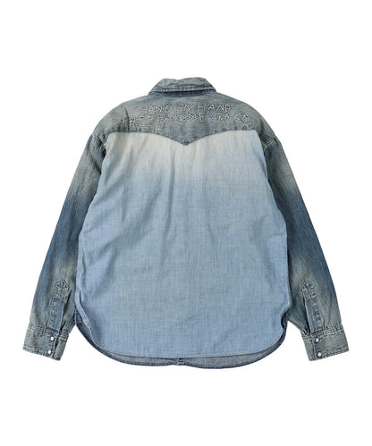8oz Denim Western Shirt(MENS)