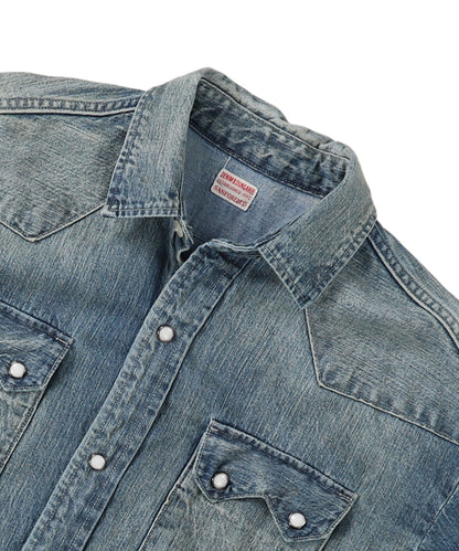 8oz Denim Western Shirt(MENS)
