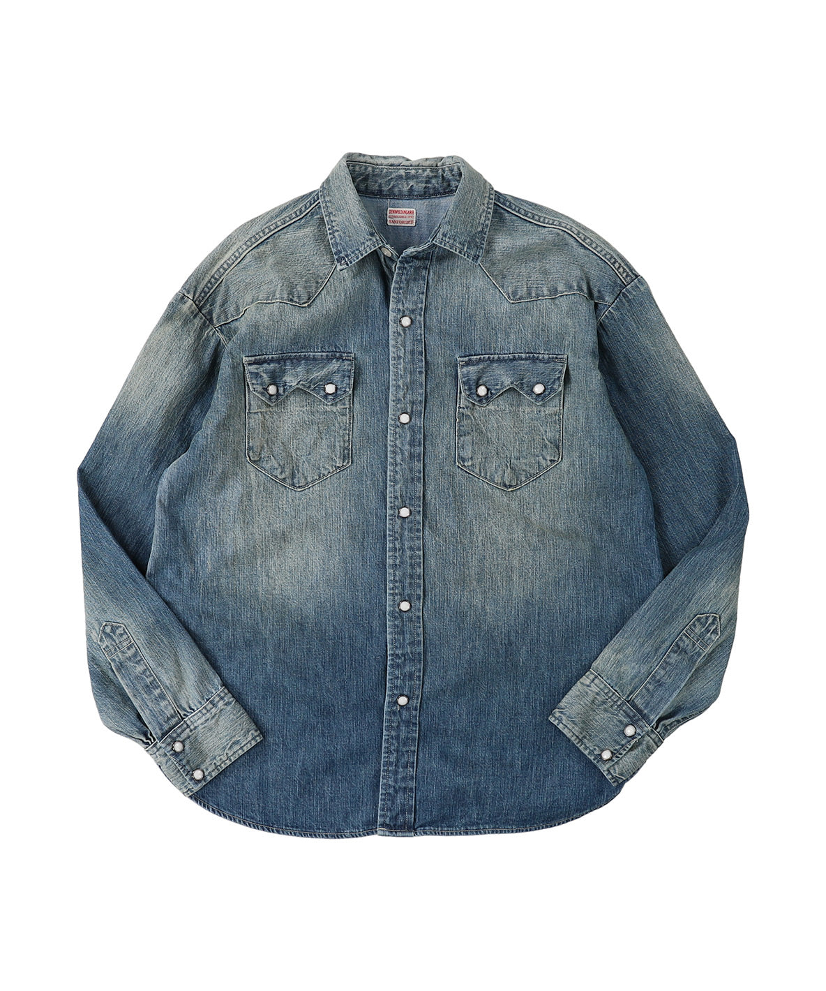 8oz Denim Western Shirt(MENS)
