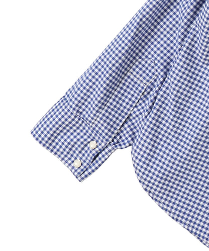 Gingham Plaid Shirt(LADIES)