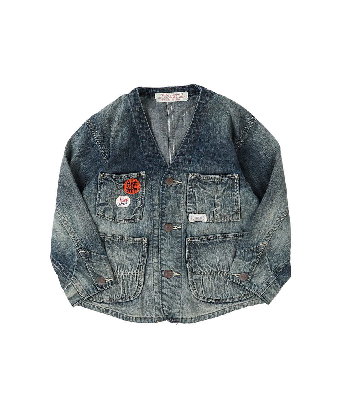 COOTIE DENIM COVERALL デニムカバーオール ジャケット 8oz Denim Coverall – FITH ONLINE STORE