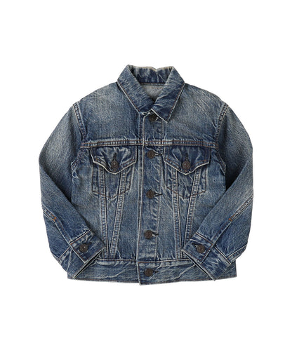 Airy Denim Embroidered Jacket