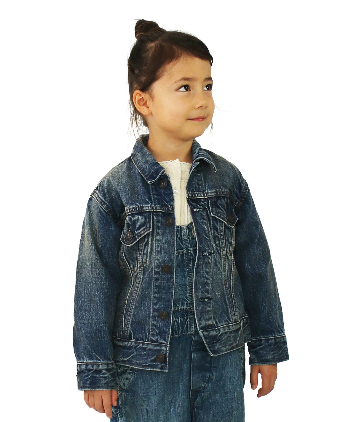 Airy Denim Embroidered Jacket