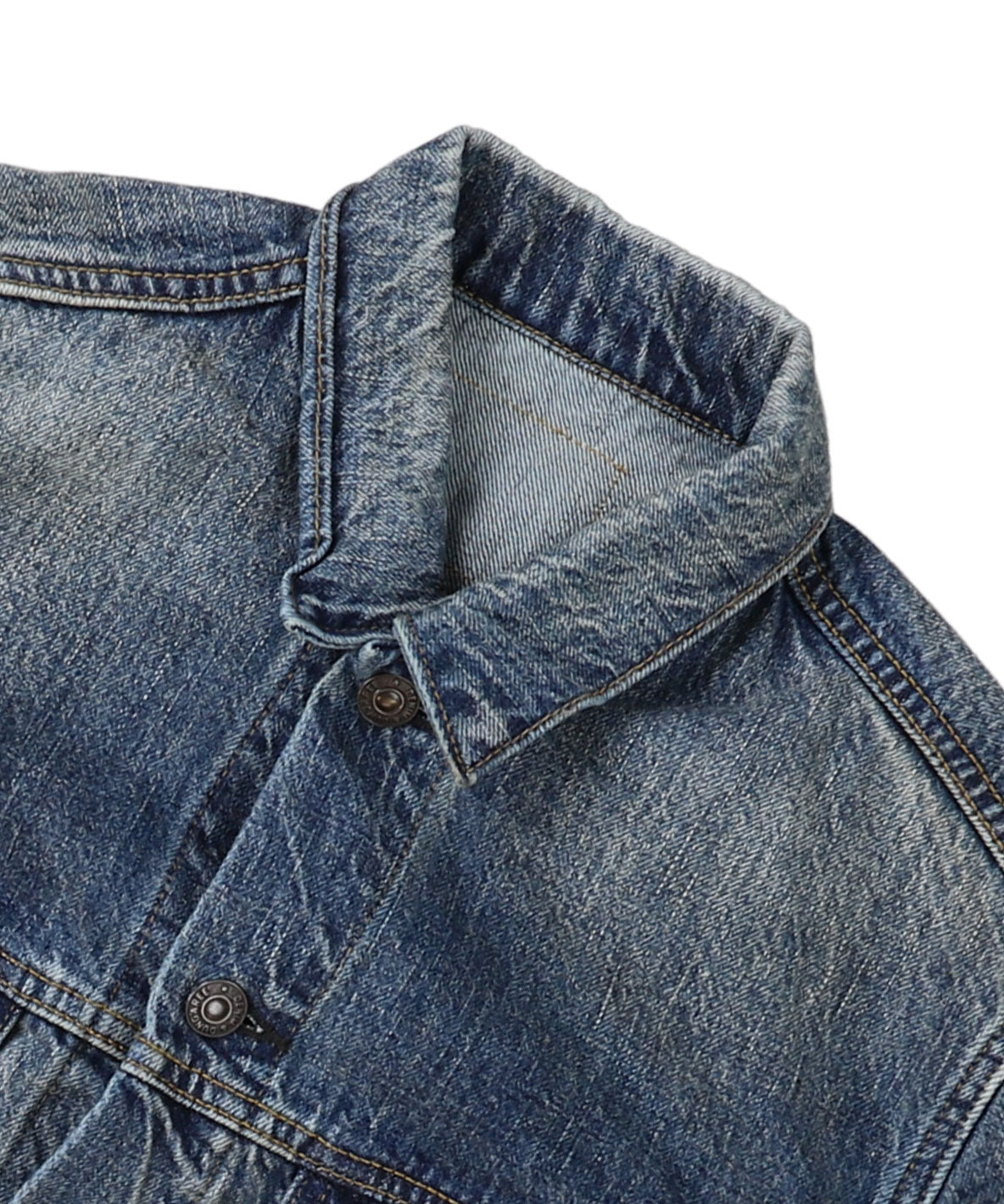 Airy Denim Embroidered Jacket(LADIES)