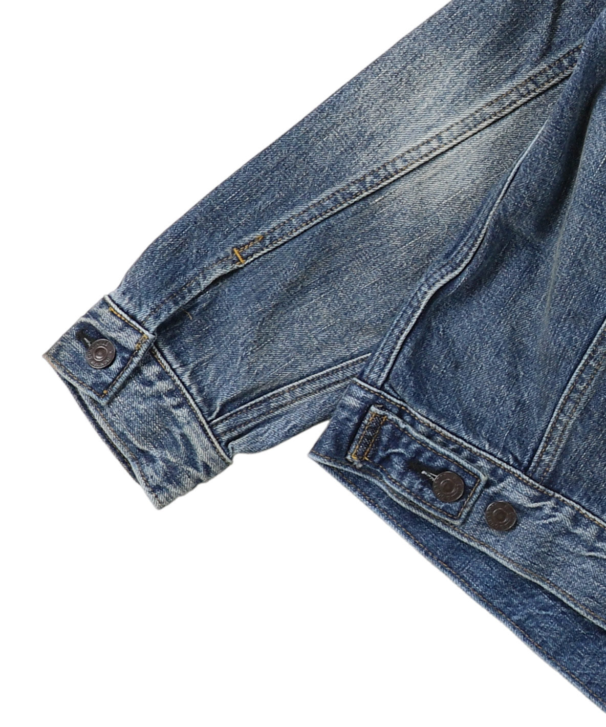 Airy Denim Embroidered Jacket(LADIES)