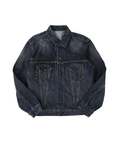 Airy Denim Embroidered Jacket(LADIES)