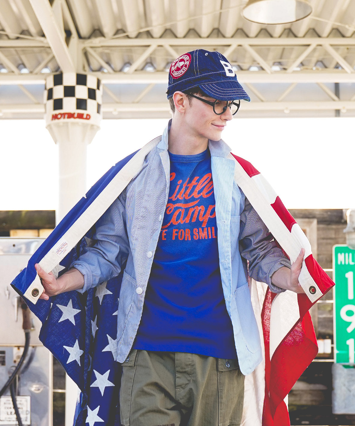 Cord Lane Patch Jacket(MENS)