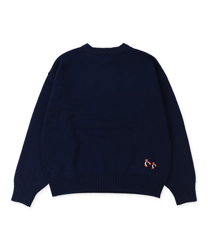 PENNIE Cotton Knit Sweater(LADIES)