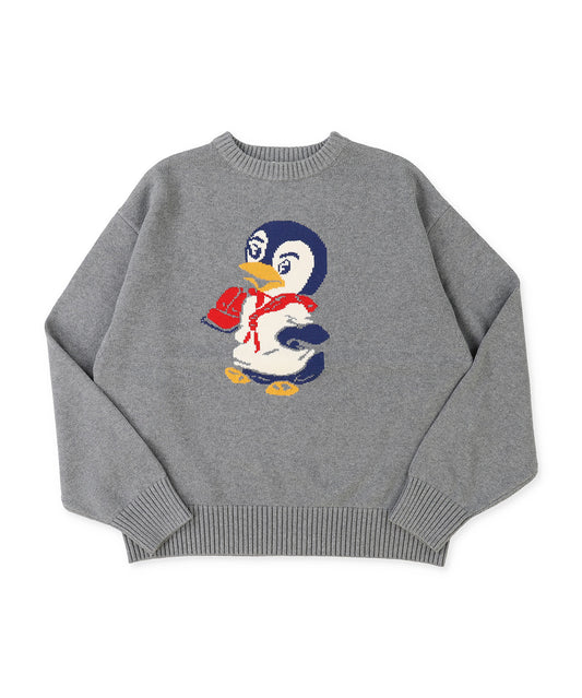 PENNIE Cotton Knit Sweater(LADIES)