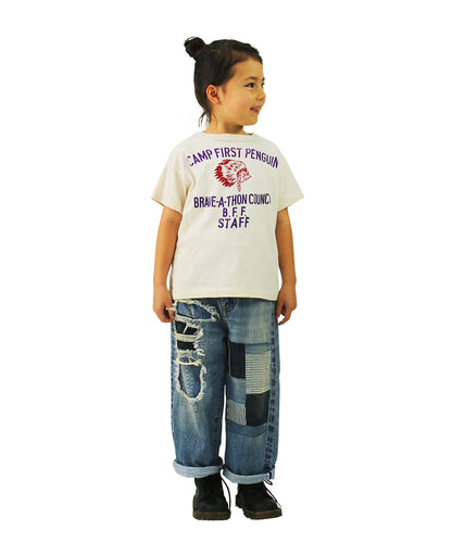 Vintage Cotton Jersey BRAVE Tee