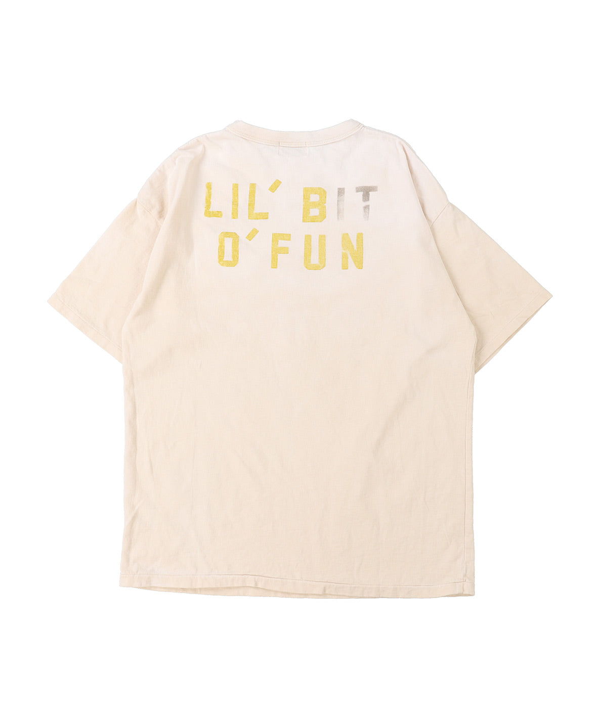 Vintage Cotton Jersey BRAVE Tee(MENS)