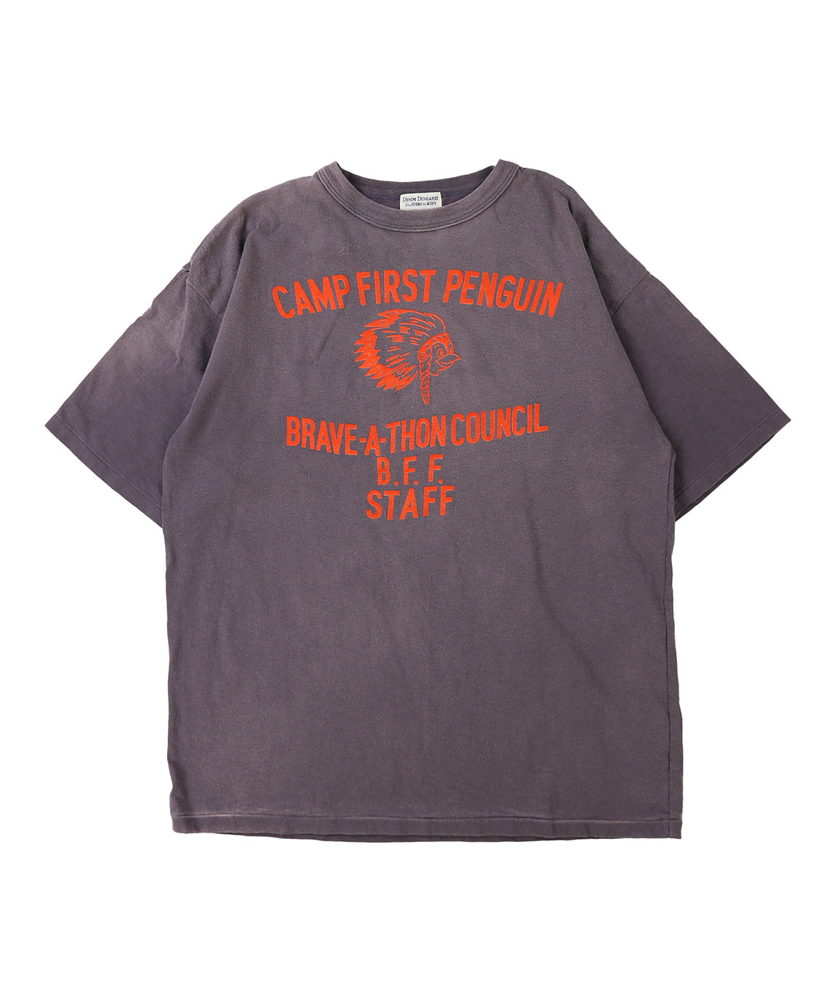 Vintage Cotton Jersey BRAVE Tee(MENS)