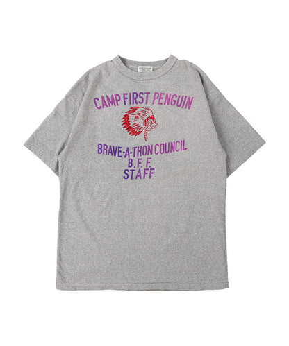 Vintage Cotton Jersey BRAVE Tee(MENS)