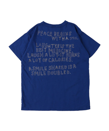 Vintage Cotton Jersey LITTLE CAMP Tee(LADIES)