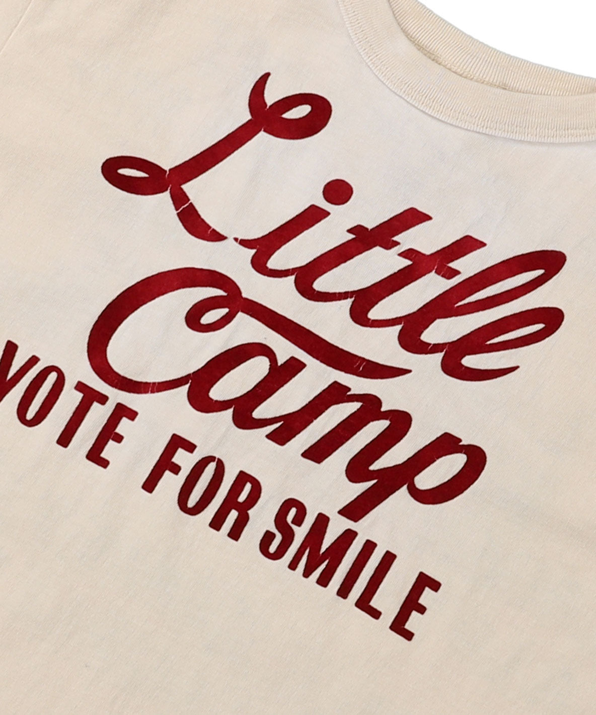 Vintage Cotton Jersey LITTLE CAMP Tee(LADIES)