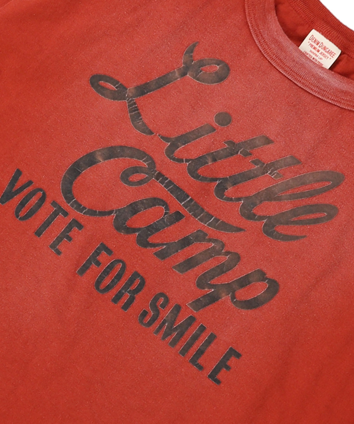 Vintage Cotton Jersey LITTLE CAMP Tee(MENS)