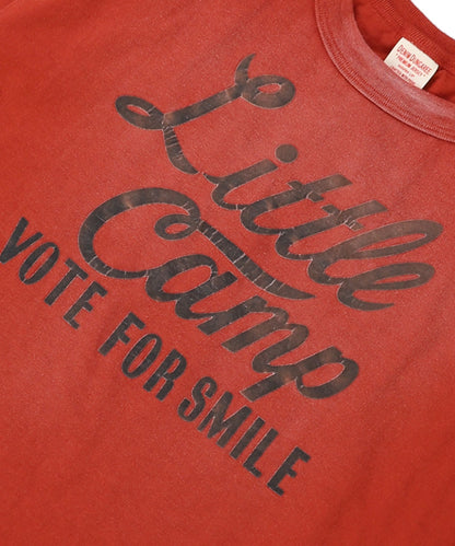 Vintage Cotton Jersey LITTLE CAMP Tee(MENS)