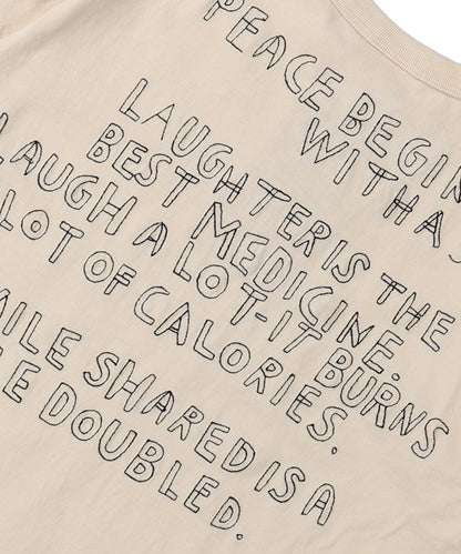 Vintage Cotton Jersey LITTLE CAMP Tee(LADIES)