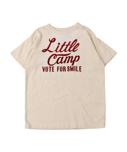 Vintage Cotton Jersey LITTLE CAMP Tee(LADIES)