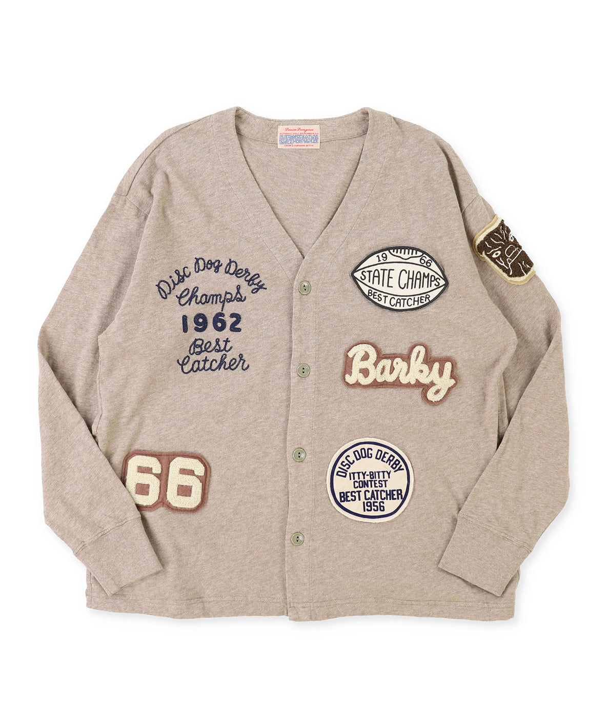 Patch Cardigan(LADIES)