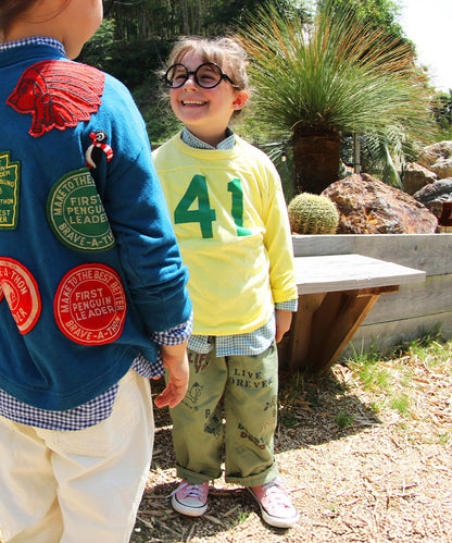 Vintage Cotton Jersey 41 Long Sleeve Tee