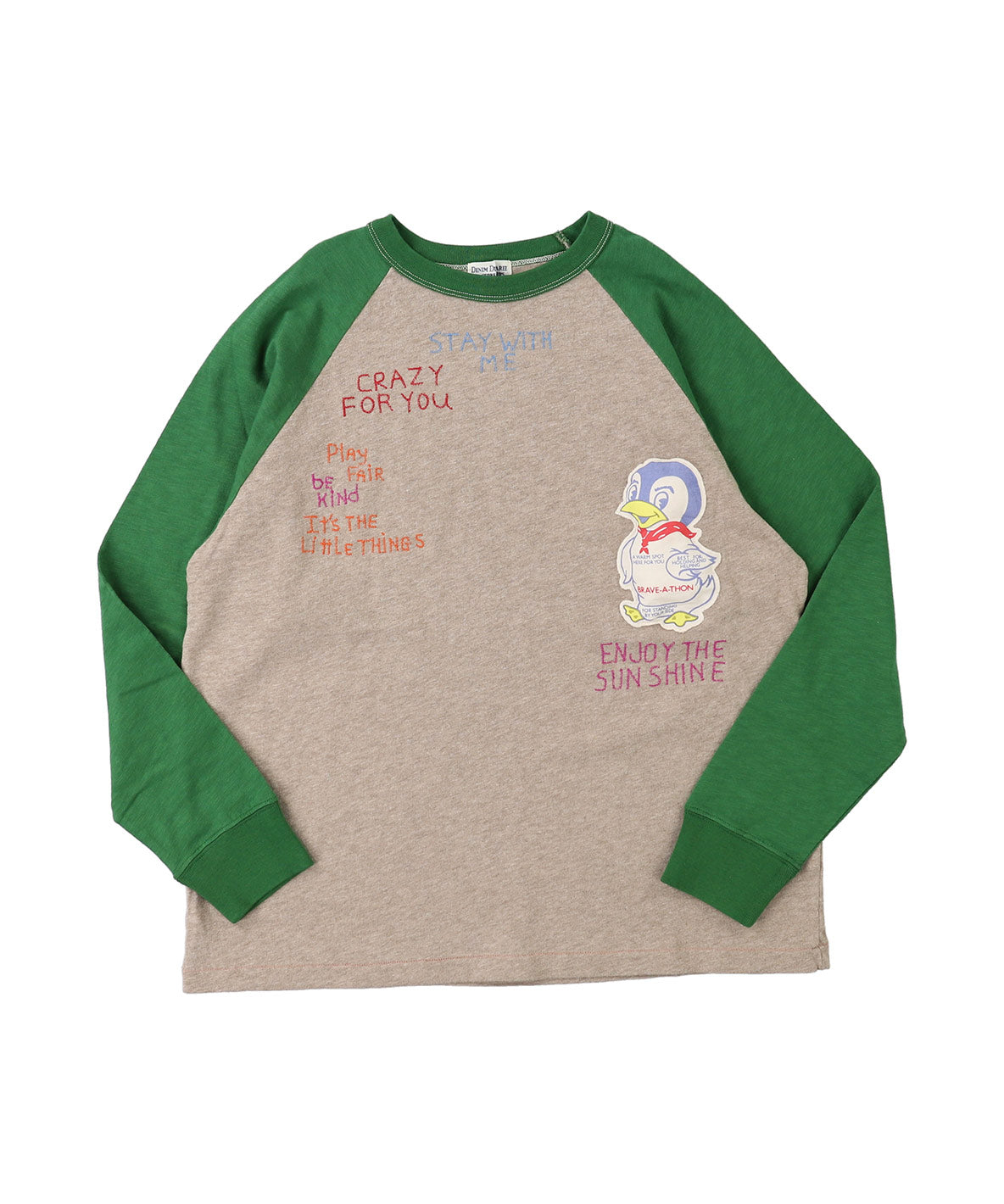 STAY WITH ME Long Sleeve Tee(LADIES)