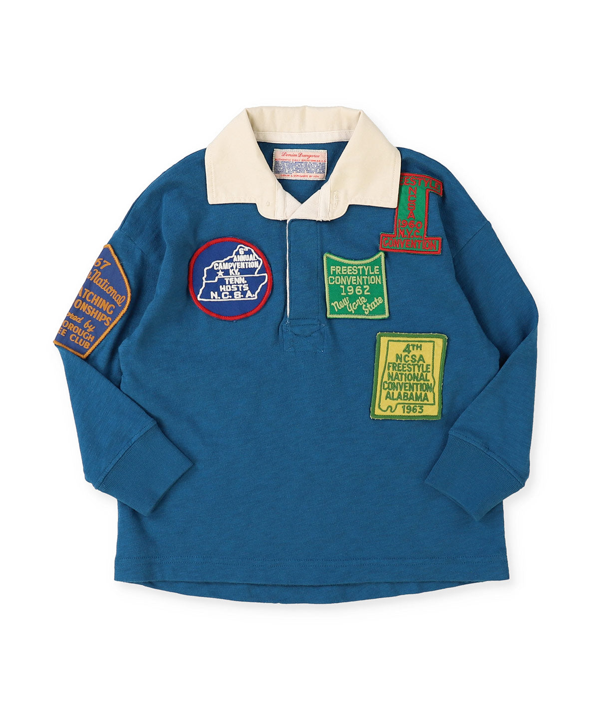 Patch Long Sleeve Rugger Shirt – FITH ONLINE STORE