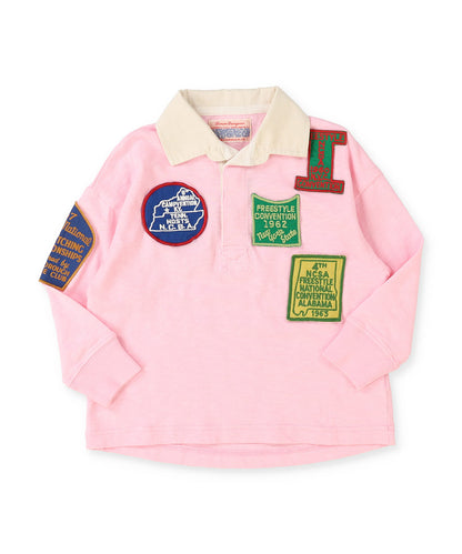 Patch Long Sleeve Rugger Shirt