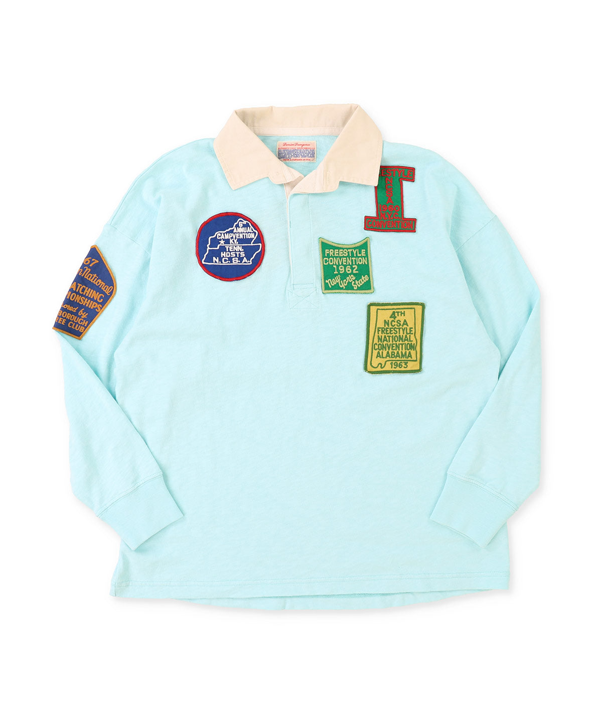 Patch Long Sleeve Rugger Shirt – FITH ONLINE STORE
