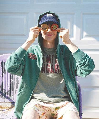 PENNIE Zip-up Sweat Hoodie(MENS)