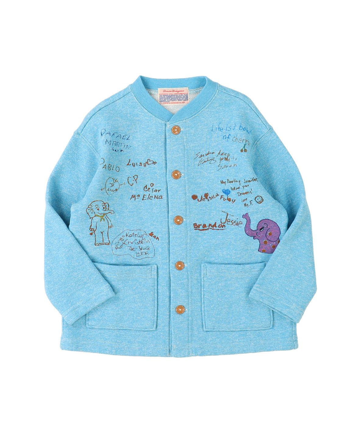 PENNIE Scribble Sweat Cardigan