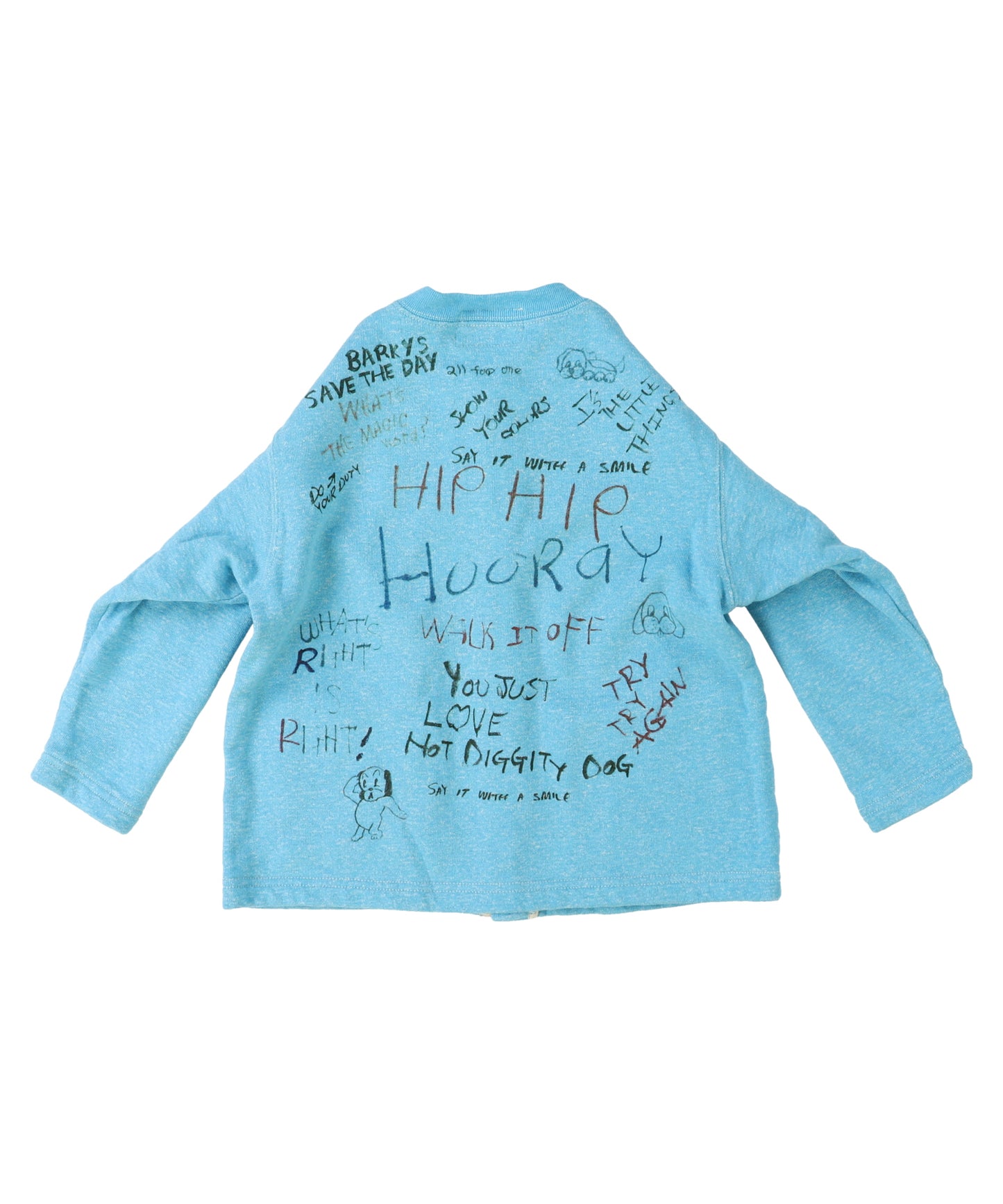 PENNIE Scribble Sweat Cardigan