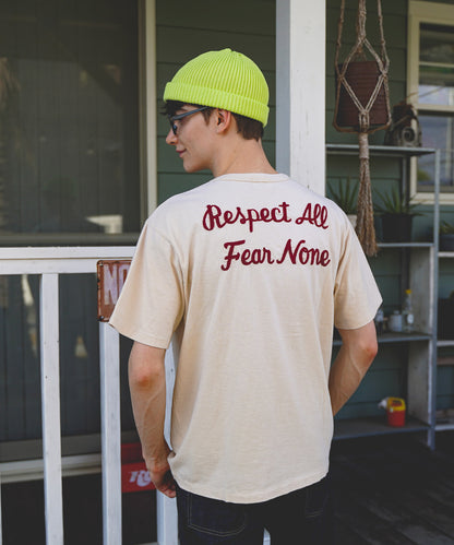 Vintage Cotton Jersey BARKYS Tee(MENS)