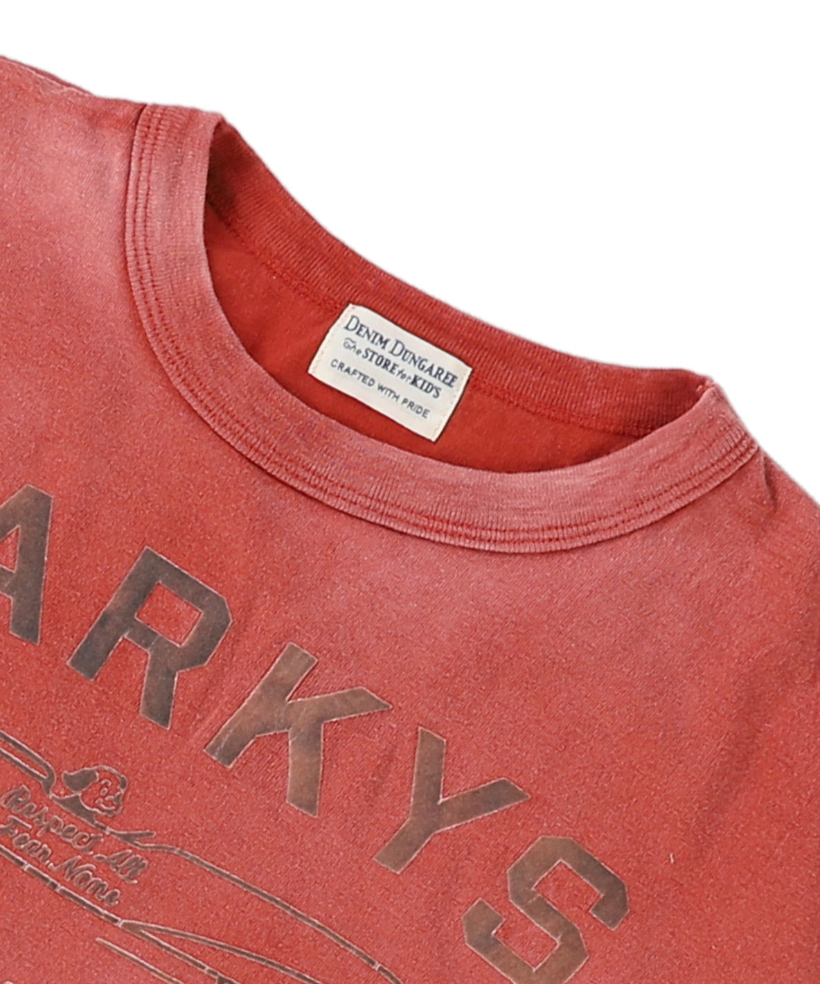 Vintage Cotton Jersey BARKYS Tee(MENS)
