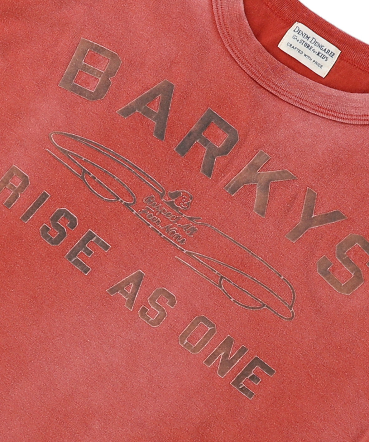 Vintage Cotton Jersey BARKYS Tee(MENS)
