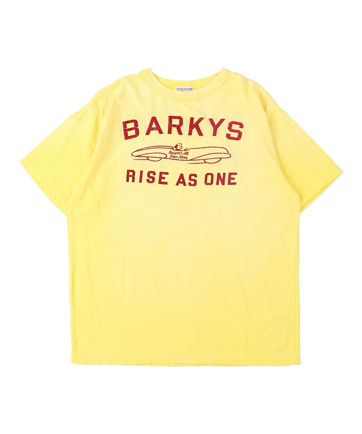 Vintage Cotton Jersey BARKYS Tee(MENS)