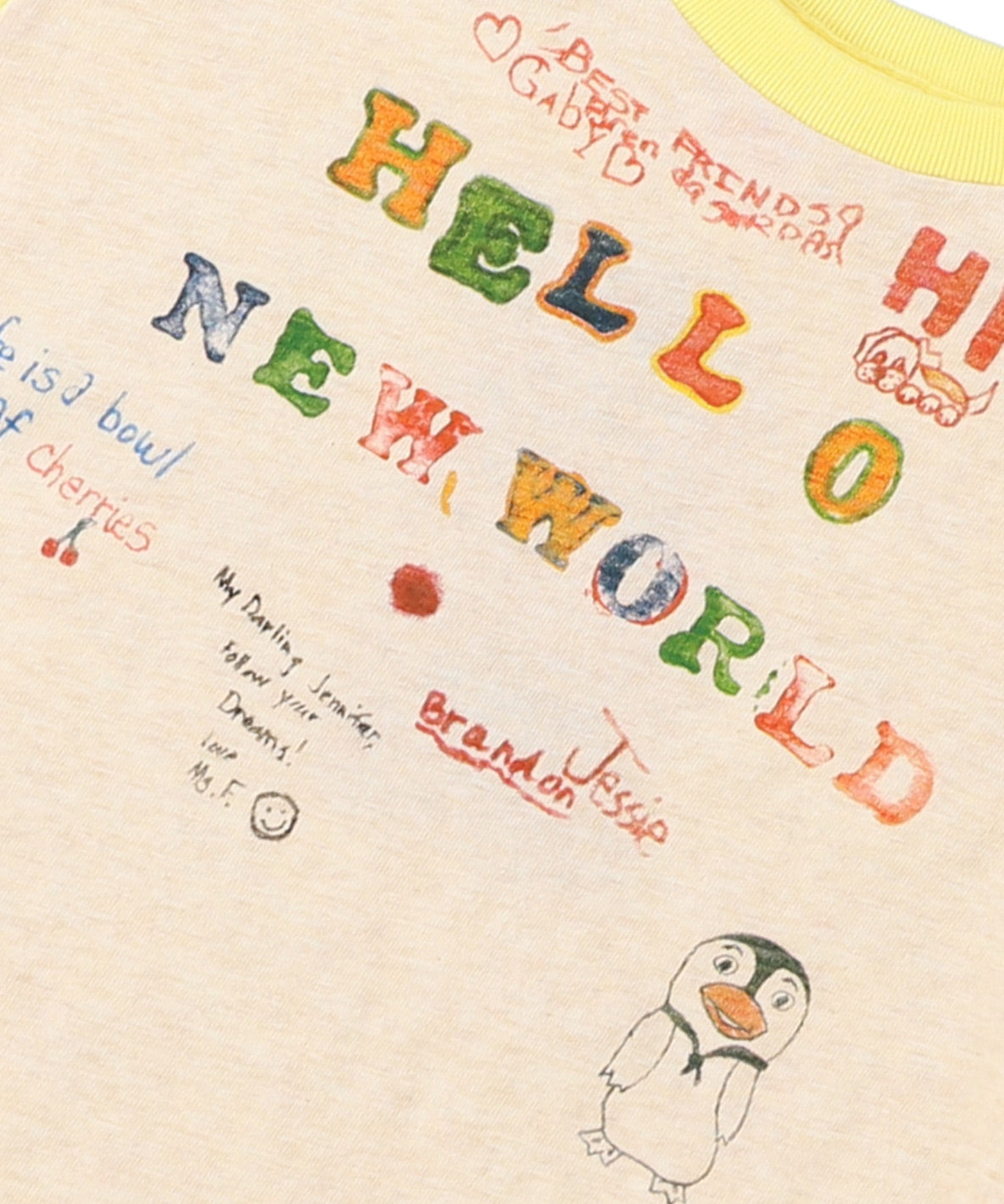 WORLD Ringer Tee
