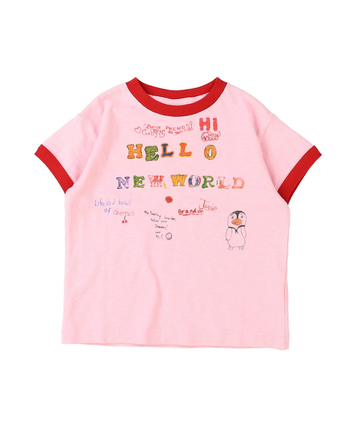 WORLD Ringer Tee