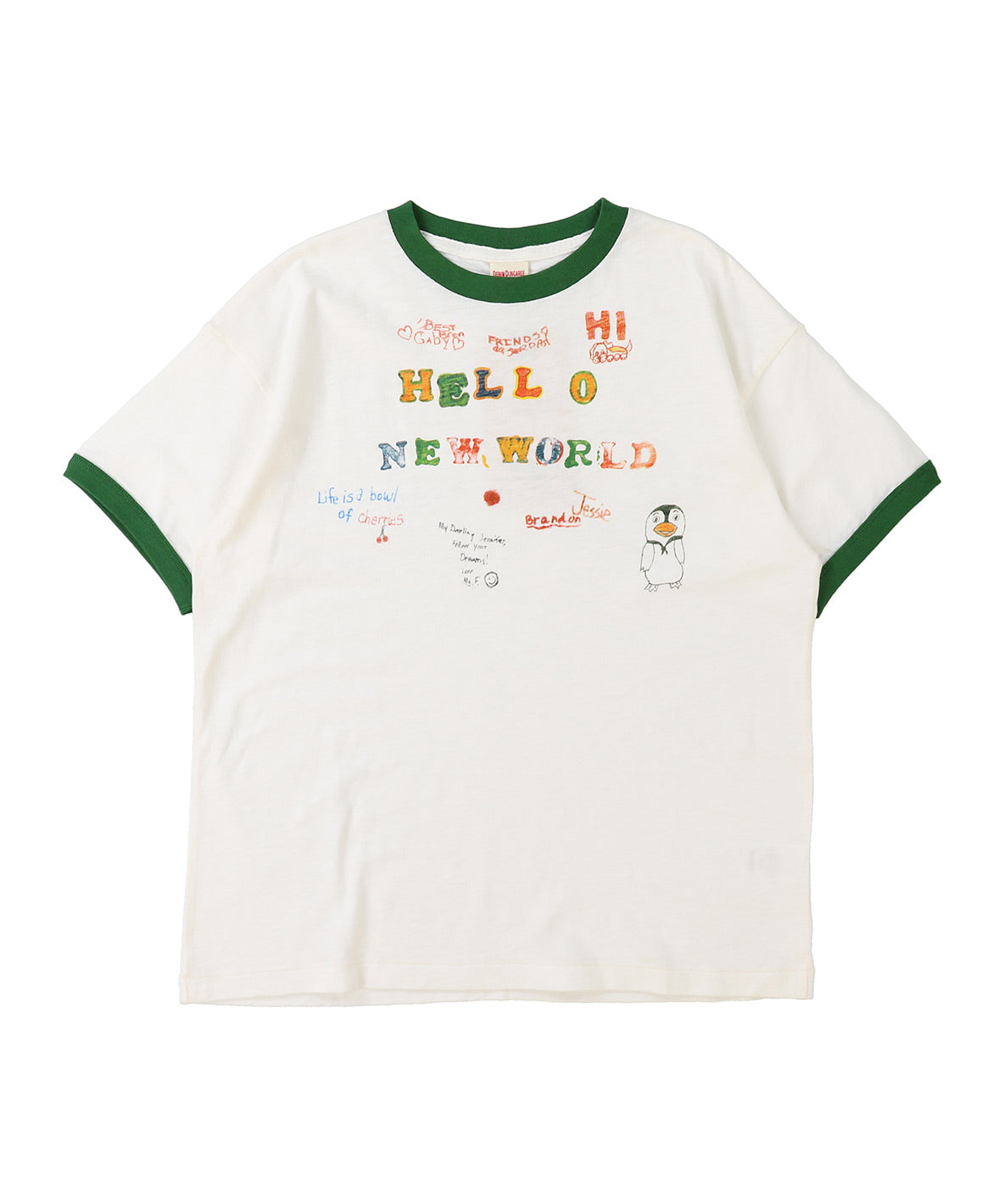 WORLD Ringer Tee(LADIES)