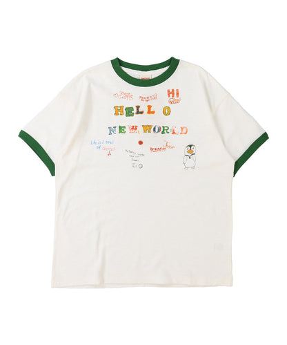 WORLD Ringer Tee(LADIES)