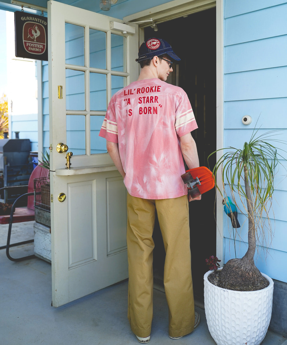 Vintage Cotton Jersey 24 Tee(MENS)